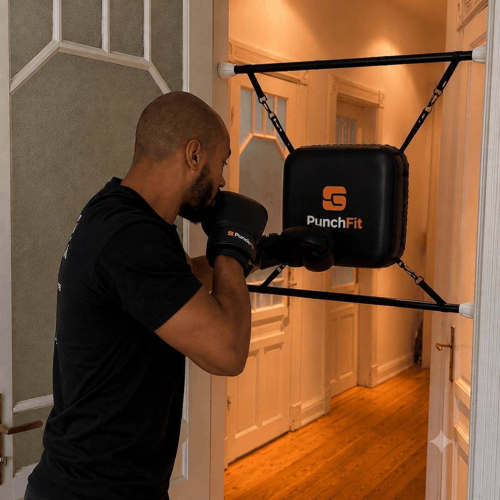 PunchFit im Coach-Check – PunchFit im Türrahmen