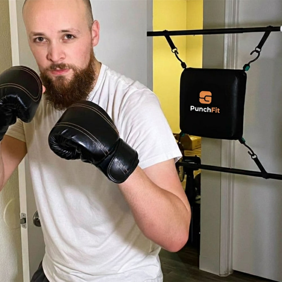 PunchFit Kunde beim Training