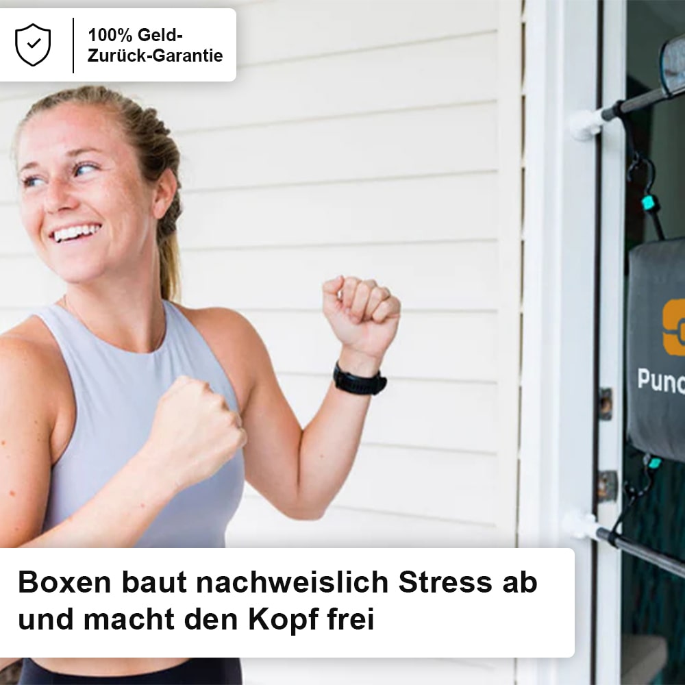 Boxsack für die Tür (+ Heute Boxhandschuhe kostenlos)