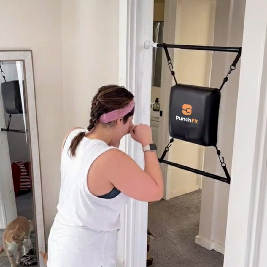 PunchFit Kunde beim Training