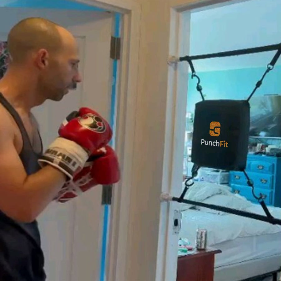 PunchFit Kunde beim Training