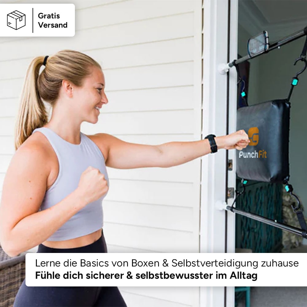 Boxsack für die Tür