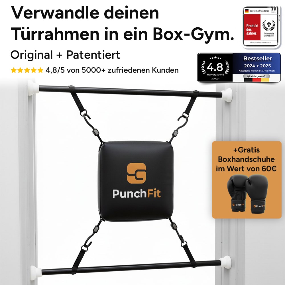 Boxsack für die Tür